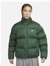 Sportswear Club Puffer Padded Jacket Green - NIKE - BALAAN 2