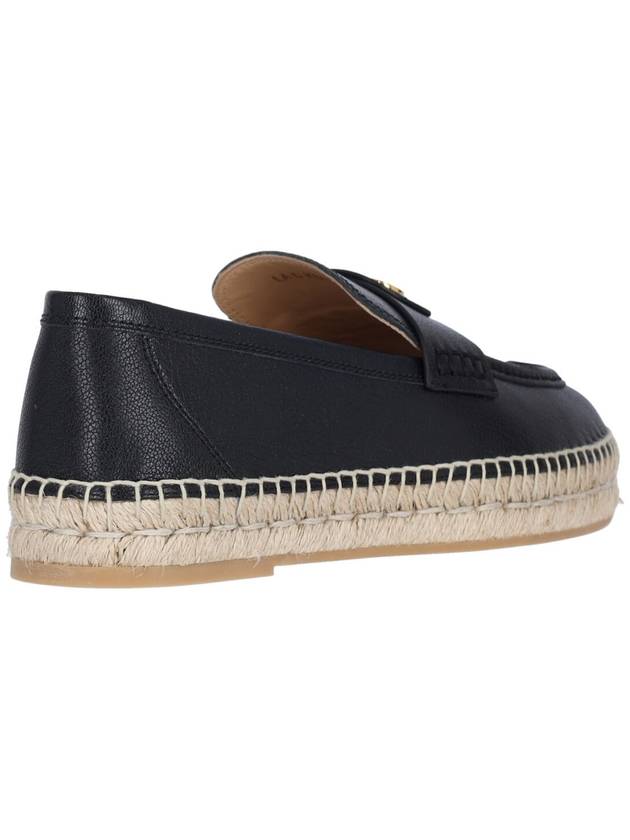 Valentino Garavani Flat shoes Black - VALENTINO - BALAAN 4