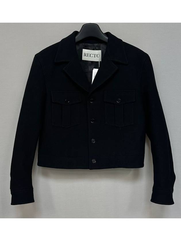 Kyle military wool blend jacket 105 - RECTO - BALAAN 3