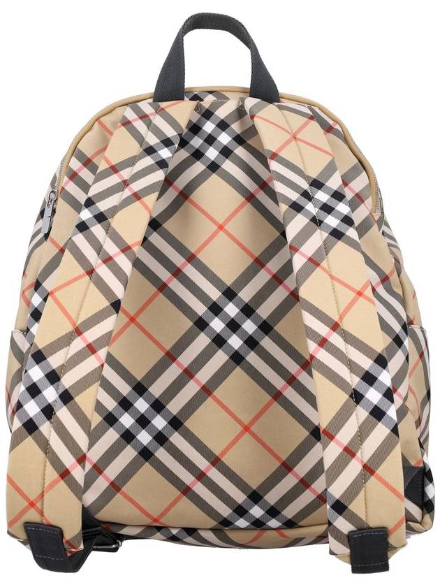 Nova Check Backpack Beige - BURBERRY - BALAAN 5