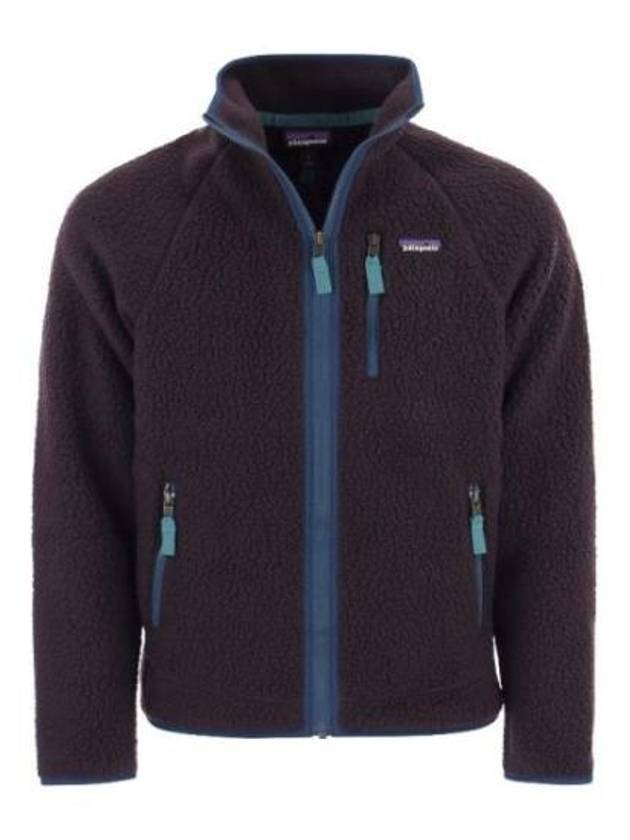 Retro Pile Fleece Zip-Up Jacket Obsidian Plum - PATAGONIA - BALAAN 2