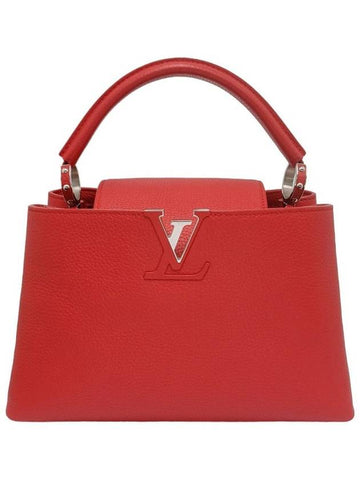 Women s M43935 Red Capucine PM Tote Bag Strap - LOUIS VUITTON - BALAAN 1