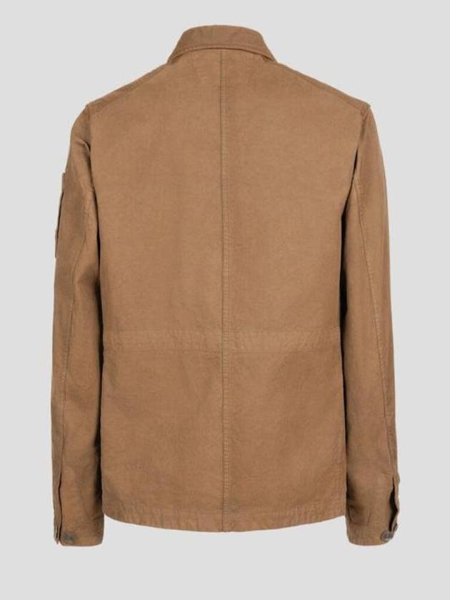 My's B Chore Jacket Light Brown - CP COMPANY - BALAAN 4