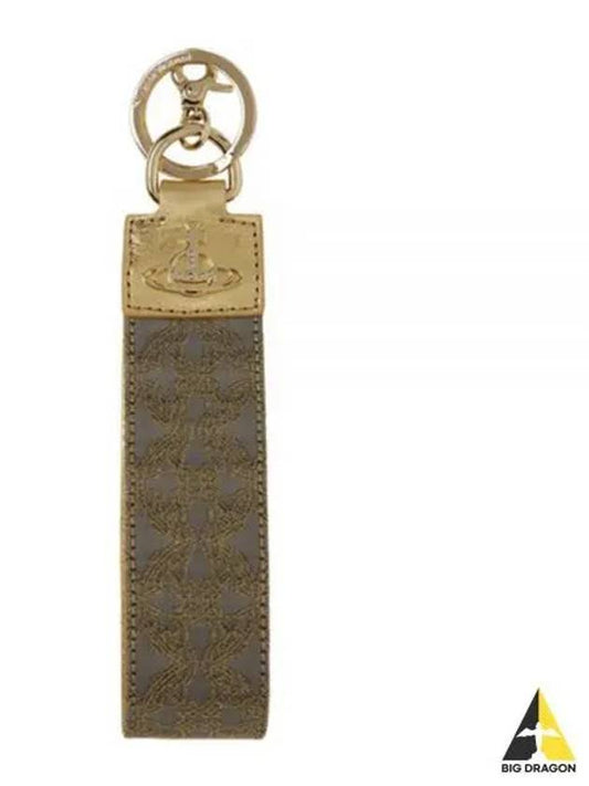 ORBorama Re Jacquard Key Holder Gold Grey - VIVIENNE WESTWOOD - BALAAN 2