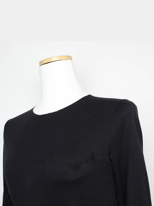 Maison Margiela MM6 Black Drape Top 44 - MAISON MARGIELA - BALAAN 4