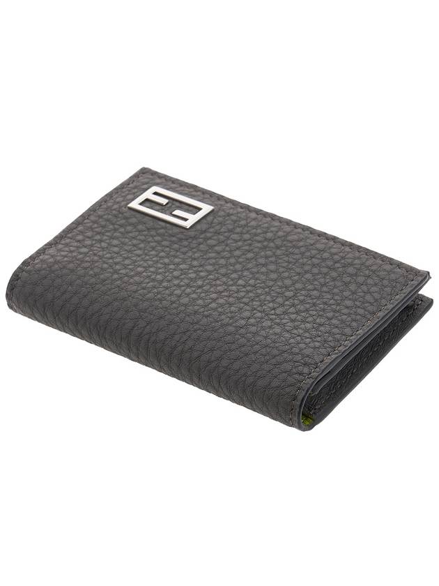 Baguette Card Wallet Grey - FENDI - BALAAN 5