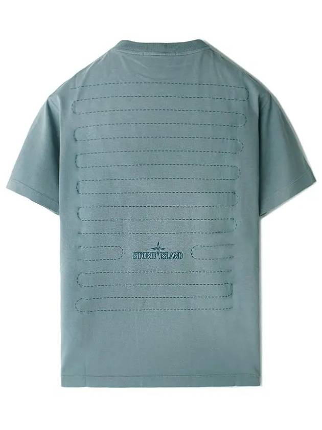 Compass Logo Short Sleeve T-Shirt Grey - STONE ISLAND - BALAAN 3