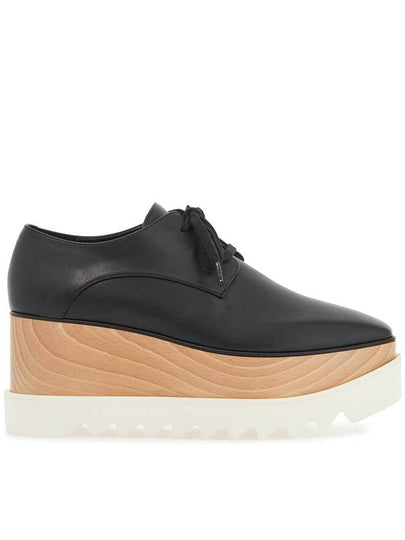 Wooden Platform Oxford Black - STELLA MCCARTNEY - BALAAN 2