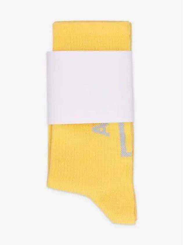 A COLD WALL Bracket Socks Yellow Gray ACWMSK027TSCYL - A-COLD-WALL - BALAAN 1