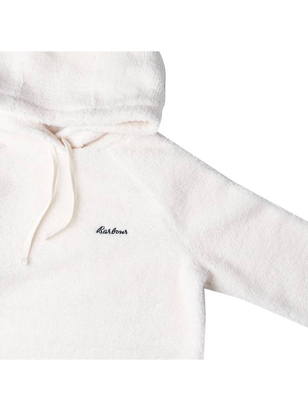 Otterburn Fleece Hooded Top White - BARBOUR - BALAAN 5