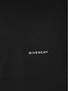 Logo Print Short Sleeve T-Shirt Black - GIVENCHY - BALAAN 4