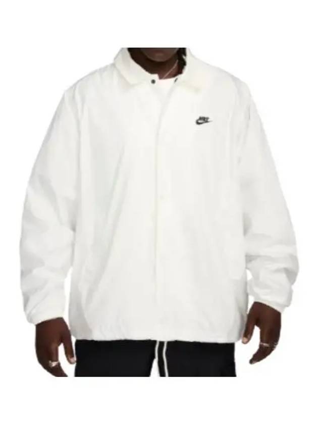 Club Coaches Jacket White - NIKE - BALAAN 2