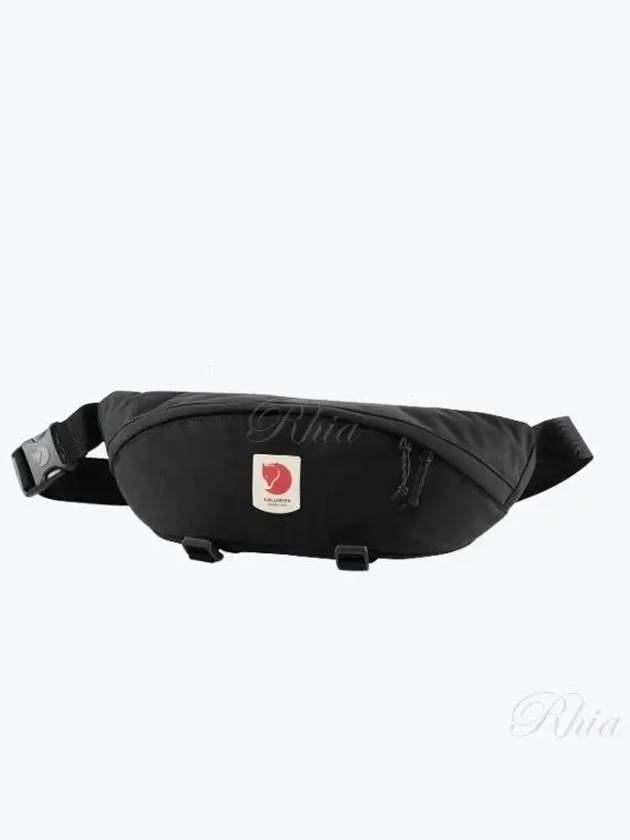 Ulvo Large Belt Bag Black - FJALL RAVEN - BALAAN 2