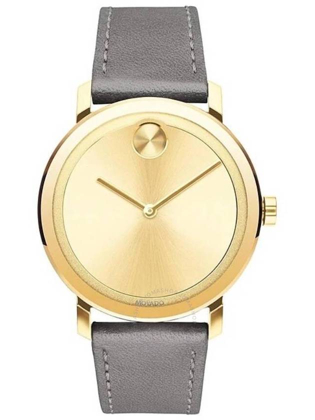 Movado Bold Evolution Quartz Gold Dial Unisex Watch 3600783 - MOVADO - BALAAN 1