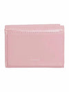 Le Mask Dot Pocket 3-fold Half Wallet Baby Pink - LE MASQUE - BALAAN 7