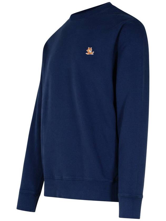 Chillax Patch Regular Sweatshirt Eclipse Blue - MAISON KITSUNE - BALAAN 3