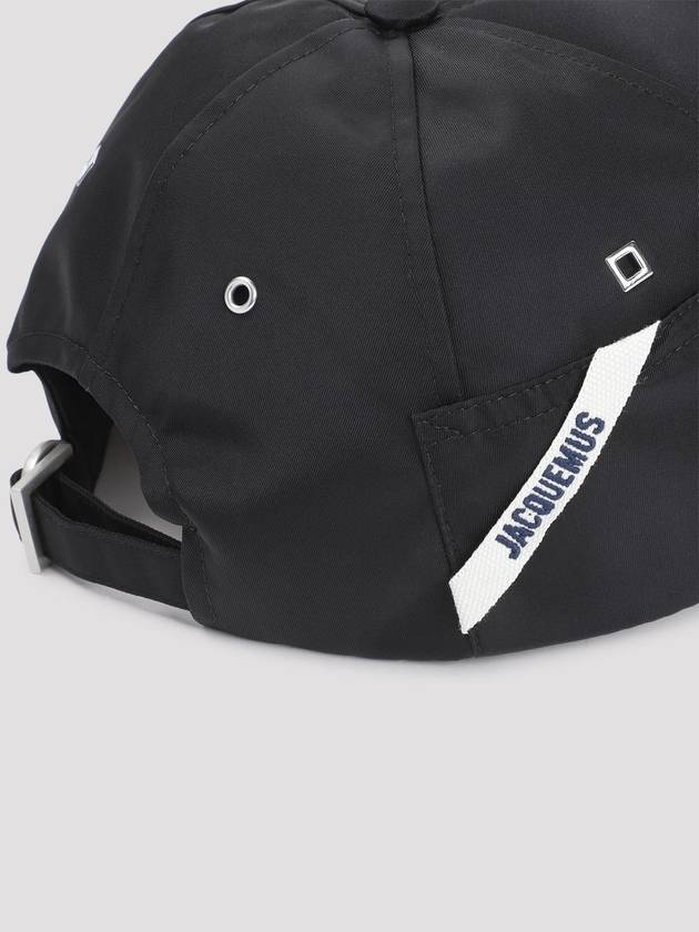 La Casquette Ball Cap Black - JACQUEMUS - BALAAN 4