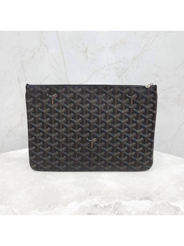 Lux You Sena Clutch Bag Black MM - GOYARD - BALAAN 3