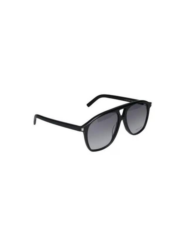 Women s Sunglasses SL 596 DUNE Double Bridge 006 black gray - SAINT LAURENT - BALAAN 4