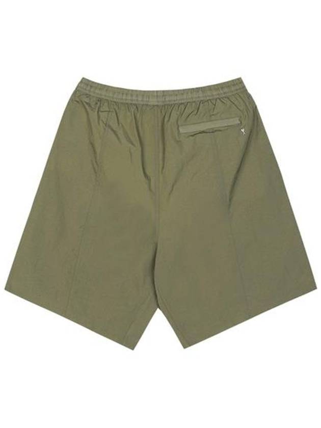 Logo Swim Shorts Green - AMI - BALAAN 3