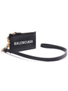 Logo Cash Keyring Card Wallet Black - BALENCIAGA - BALAAN 4