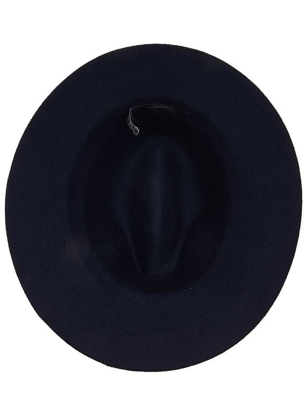 My Journey Hare Hair Baby Cashmere Fedora Navy - LORO PIANA - BALAAN 6