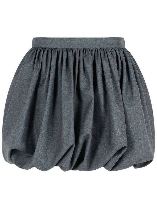 Marni Grey Wool Miniskirt - MARNI - BALAAN 1