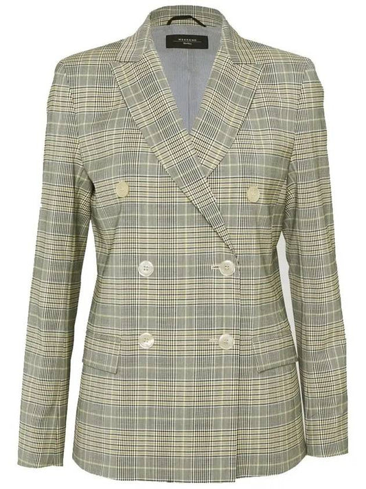 12th Anniversary Fiume Check Wool Jacket Gray 50410917 001 - MAX MARA - BALAAN 2