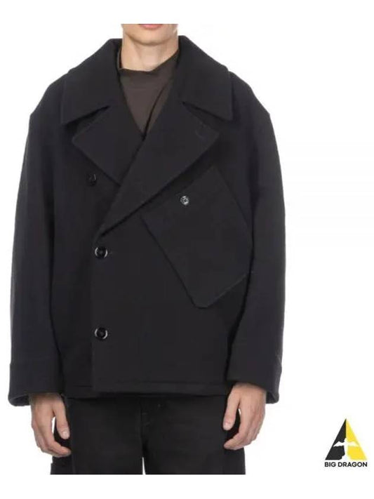 Coat OW1114 LF1116 BK999 BLACK - LEMAIRE - BALAAN 2