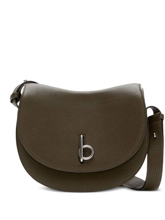 Rocking Horse Medium Leather Shoulder Bag Military - BURBERRY - BALAAN 1