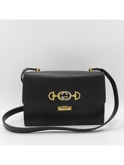 576388 Black color Zumi small S shoulder bag and cross - GUCCI - BALAAN 2