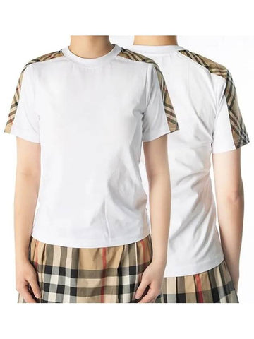 Kids Vintage Check Short Sleeve T Shirt 8054142 - BURBERRY - BALAAN 1