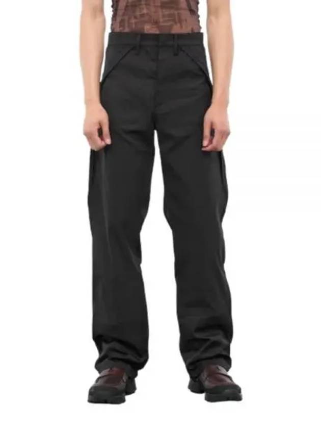 24 Cargo Trousers RBMW069FA51 BLK0001 - ROA - BALAAN 1