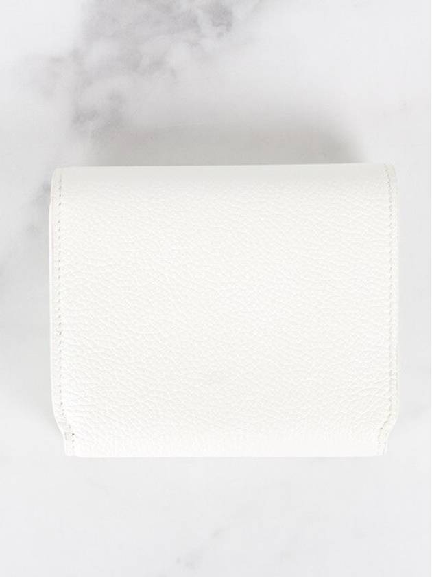 BB silver bi fold wallet white - BALENCIAGA - BALAAN 4