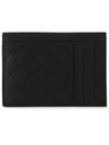 Intrecciato Card Wallet Black - BOTTEGA VENETA - BALAAN 1