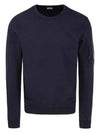 Lens Wappen Light Fleece Sweatshirt Navy - CP COMPANY - BALAAN 2