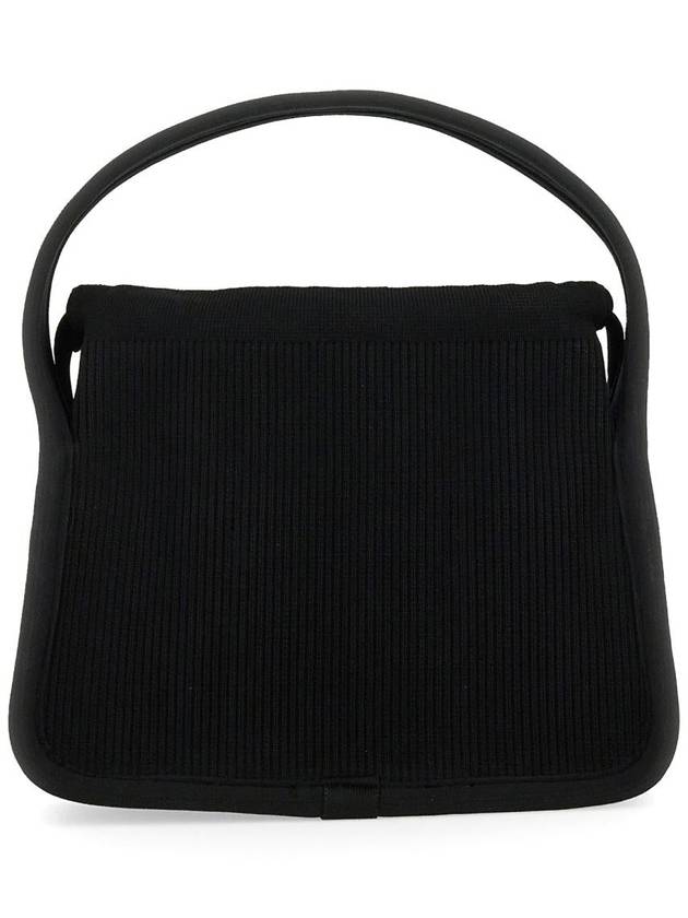 Ryan Small Knit Tote Bag Black - ALEXANDER WANG - BALAAN 3