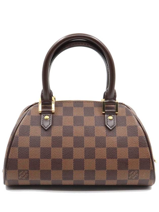 Women s Louis Vuitton N41436 Damier Ebene Canvas Rivera Mini Tote Bag gt Gangbuk used luxury goods - LOUIS VUITTON - BALAAN 5