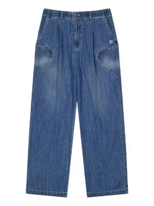 OG Heritage Denim OneTuck Pants Blue - OFFGRID - BALAAN 3