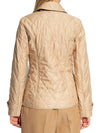 Diamond Quilted Thermoregulated Jacket New Chino Beige - BURBERRY - BALAAN 4