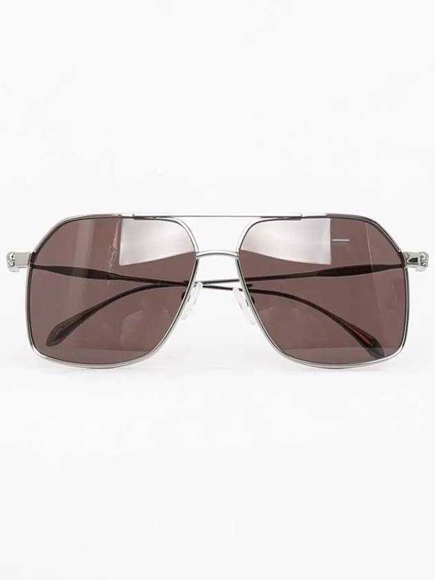 Eyewear Skull Angle Caravan Sunglasses Smoke - ALEXANDER MCQUEEN - BALAAN 4