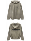 Essential Logo Fleece Hooded Heather Gray Men s 192HO246259F 367 TJ - FEAR OF GOD - BALAAN 4