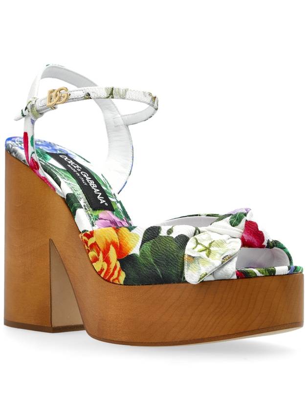 Dolce & Gabbana Platform Sandals, Women's, Multicolour - DOLCE&GABBANA - BALAAN 4