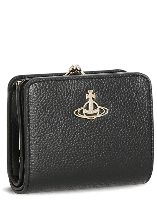 ORB Logo 51010058 S000D N402 Women s Half Wallet - VIVIENNE WESTWOOD - BALAAN 1