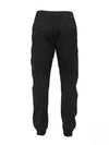 Wappen Patch Cargo Track Pants Black - STONE ISLAND - BALAAN 6