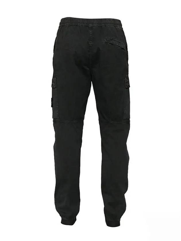 Wappen Patch Cargo Track Pants Black - STONE ISLAND - BALAAN 6