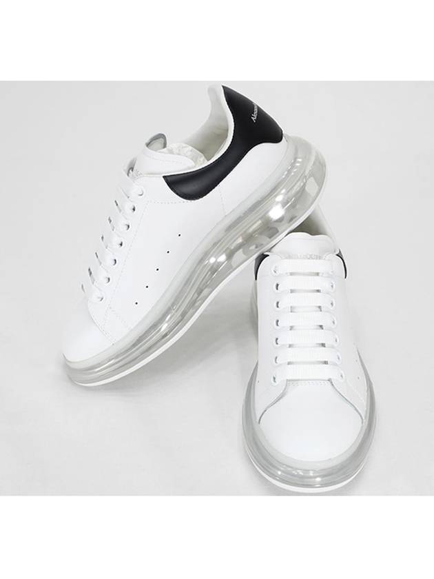 Air Oversole Low Top Sneakers Black White - ALEXANDER MCQUEEN - BALAAN 5