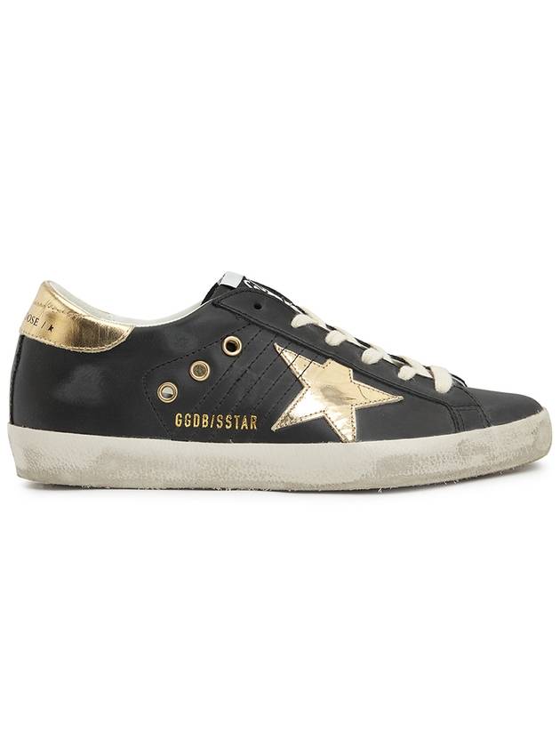 Superstar Gold Tab Low Top Sneakers Black - GOLDEN GOOSE - BALAAN 6