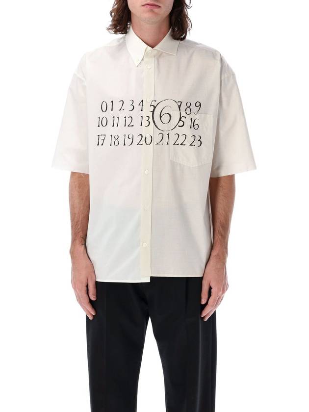 BOWLING SHIRT LOGO - MAISON MARGIELA - BALAAN 1