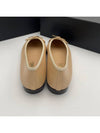 Ballerina flat lambskin shoes beige black size 37 - CHANEL - BALAAN 5